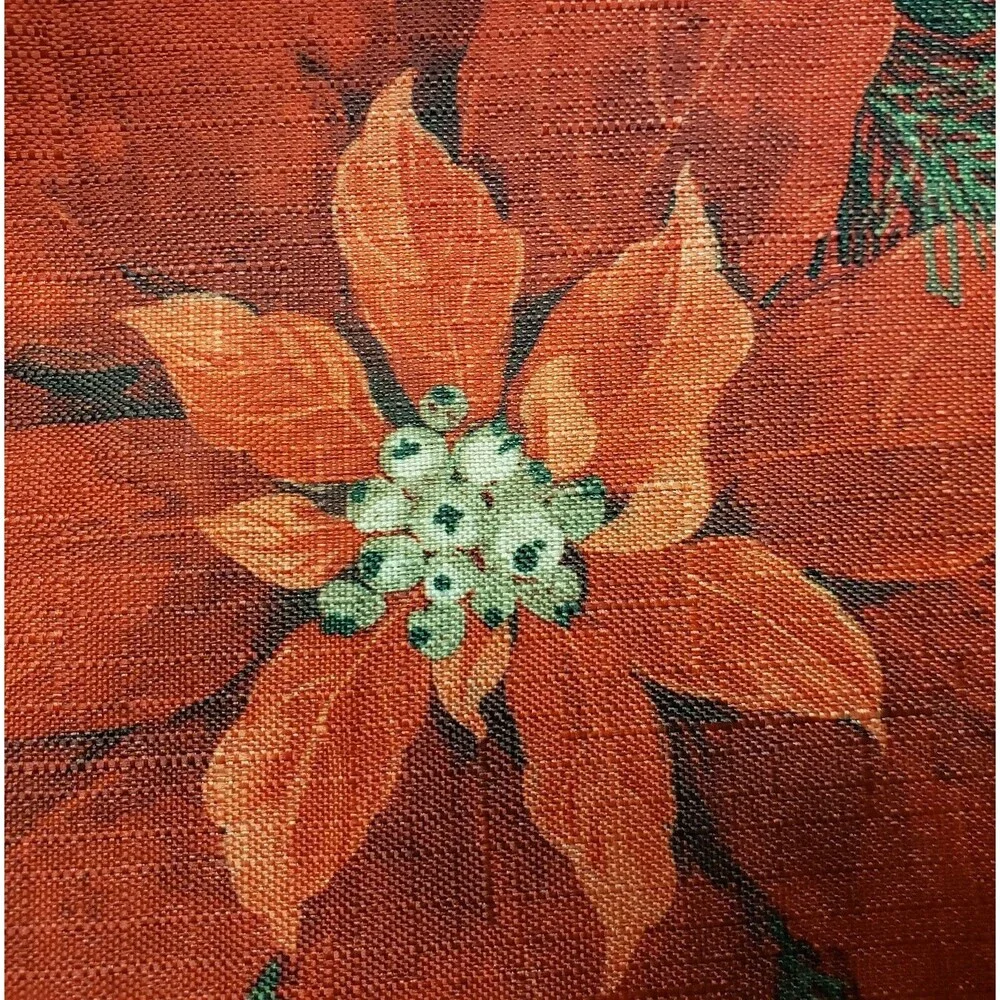 Printed Linen Tablecloth 52